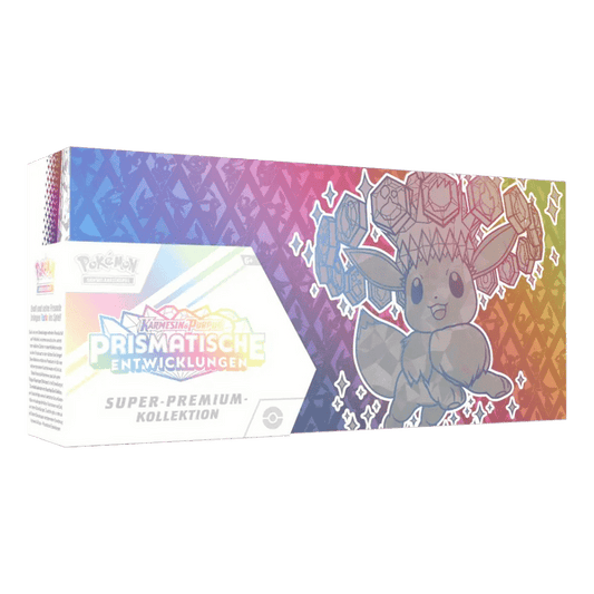 Pokémon Prismatische Entwicklungen Super-Premium-Kollektion