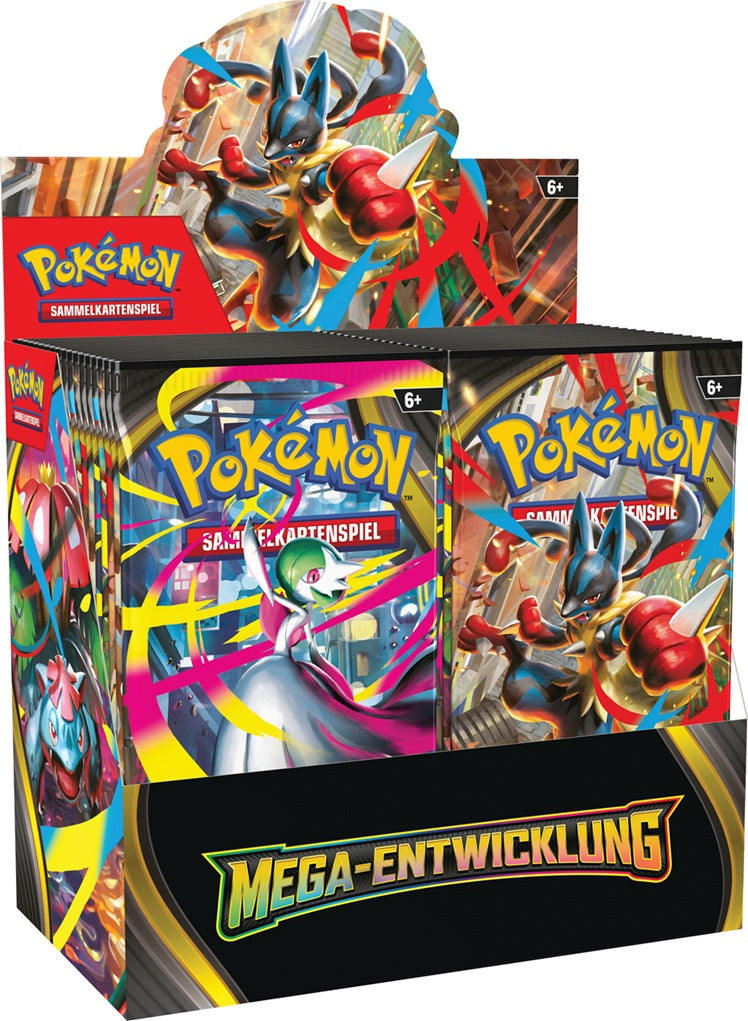 Pokemon Mega-Entwicklung Display Booster BOX Deutsch 26.09.25