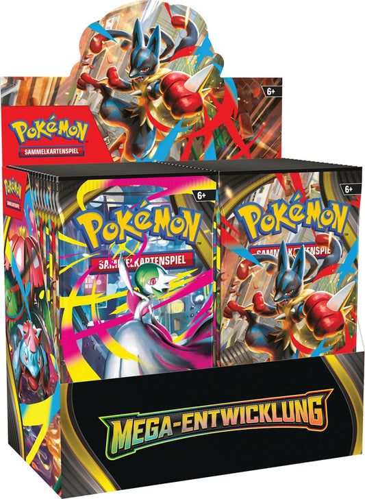 Pokemon Mega-Entwicklung Display Booster BOX Deutsch 26.09.25