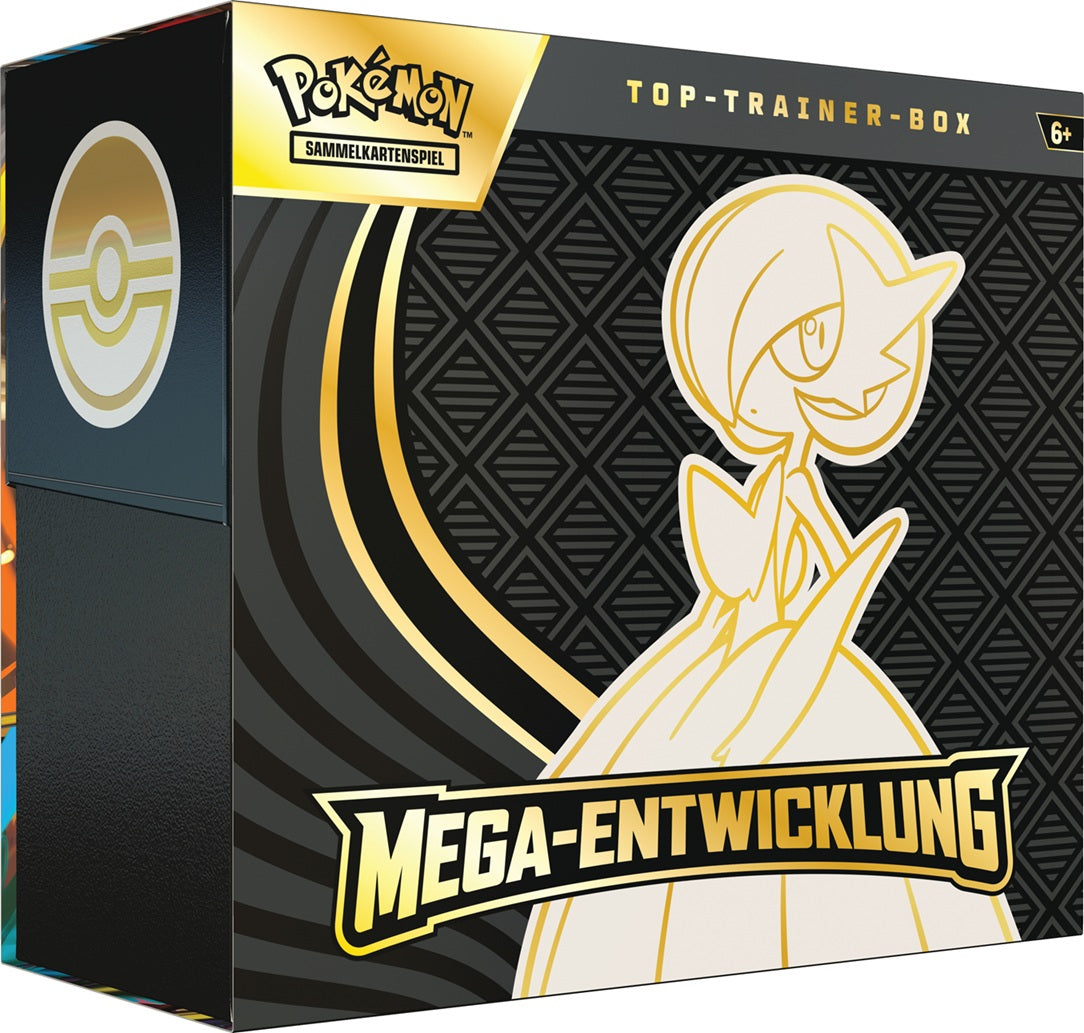 Pokemon Mega Entwicklung Guardevoir Top Trainer Box 26.09.2025 Deutsch