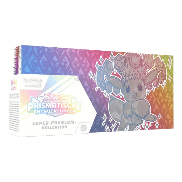 Pokémon Prismatische Entwicklungen Super-Premium-Kollektion