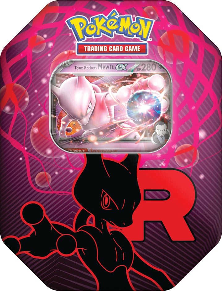 Pokémon Cards Tin Box TCG Mewtu EX DE VORBESTELLUNG